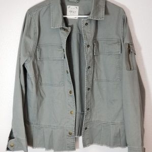 Style & Co Jacket SIZE 1X Women's Green